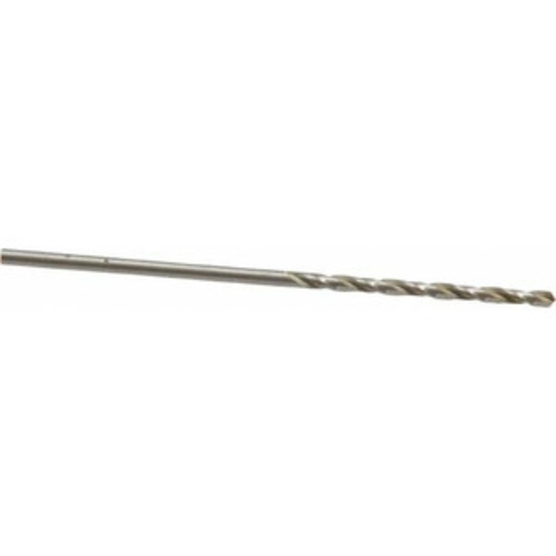 Precision Twist Drill #53 118 High Speed Steel Jobber Drill Bright Finish, Right Hand Cut, Spiral Flute, Straight Shank, 1-7/8 OAL, Standard Point 018653 – 78522315