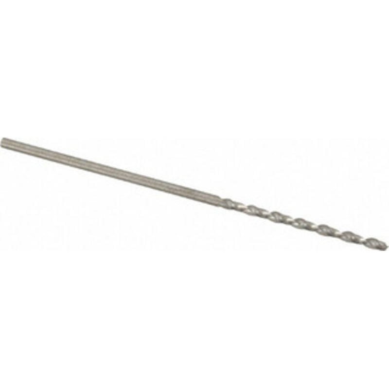Precision Twist Drill #58 118 High Speed Steel Jobber Drill Bright Finish, Right Hand Cut, Spiral Flute, Straight Shank, 1-5/8 OAL, Standard Point 018558 – 78521564