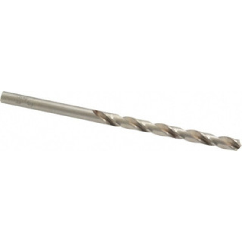 Cleveland Twist Drill #23 118 High Speed Steel Jobber Drill Bright Finish, Right Hand Cut, Spiral Flute, Straight Shank, 3-1/8 OAL, Standard Point C72123 – 63693238