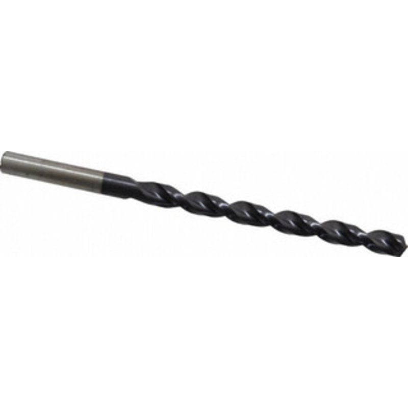 Cleveland Twist Drill #3 135 Cobalt Jobber Drill TiAlN Finish, Right Hand Cut, Parabolic Flute, Straight Shank, 3-3/4 OAL, Split Point C11403 – 02950426