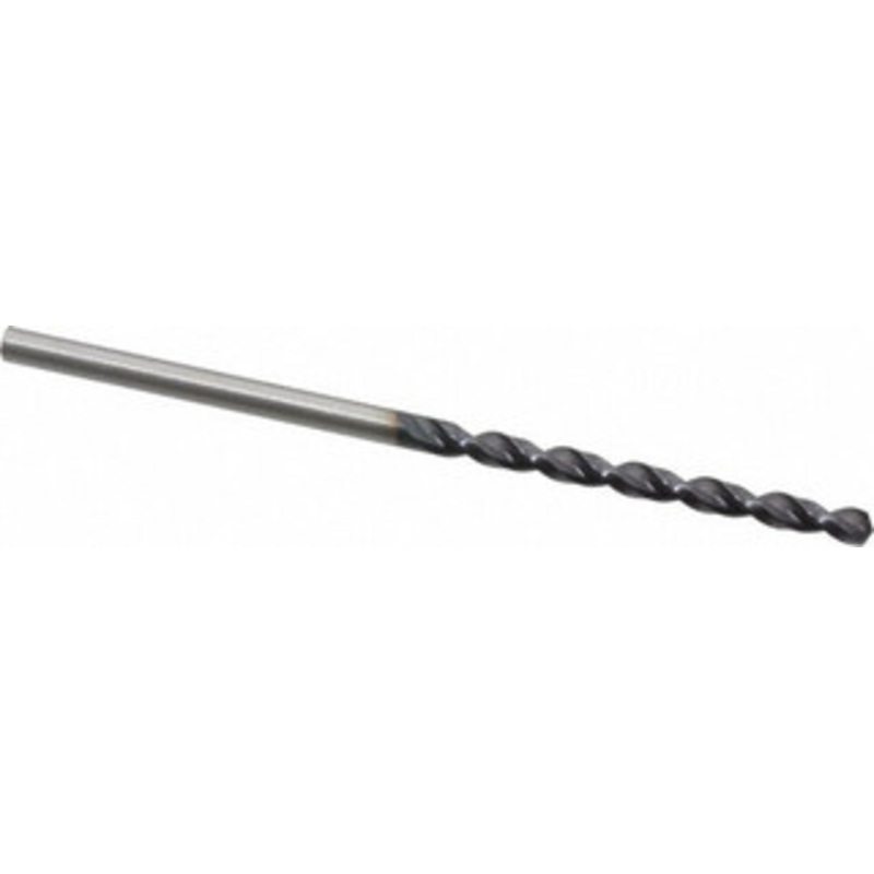 Cleveland Twist Drill #44 135 Cobalt Jobber Drill TiAlN Finish, Right Hand Cut, Parabolic Flute, Straight Shank, 2-1/8 OAL, Split Point C11444 – 02950731