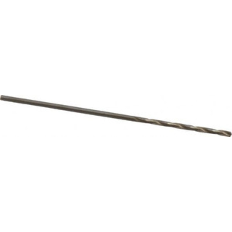 Cleveland Twist Drill #61 135 Cobalt Jobber Drill Oxide/Gold Finish, Right Hand Cut, Spiral Flute, Straight Shank, 1-5/8 OAL, Split Point C70194 – 74331596