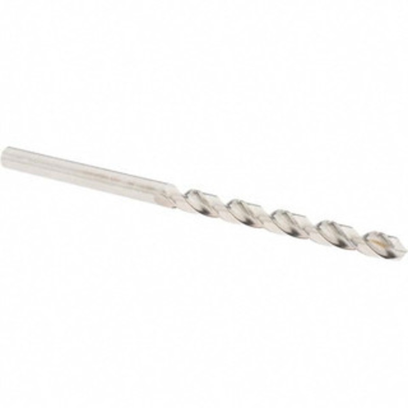 Guhring #25 118 Cobalt Jobber Drill Bright Finish, Right Hand Cut, Spiral Flute, Straight Shank, 75mm OAL, Four Facet, Split Point 9055230038000 – 55076459