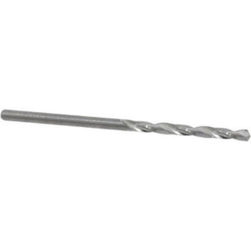 Hertel #47 118 Solid Carbide Jobber Drill Bright Finish, Right Hand Cut, Spiral Flute, Straight Shank, 1-3/4 OAL, Standard Point 79891891 – 79891891