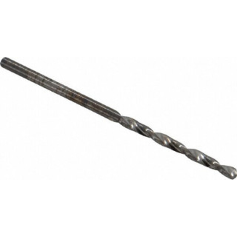 Hertel #52 118 Solid Carbide Jobber Drill Bright Finish, Right Hand Cut, Spiral Flute, Straight Shank, 1-1/2 OAL, Standard Point 79891826 – 79891826