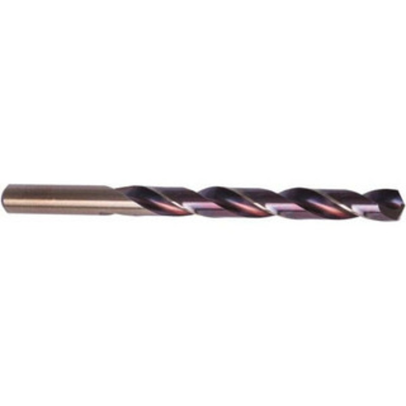 Precision Twist Drill #12 135 High Speed Steel Jobber Drill Purple/Bronze Finish, Right Hand Cut, 3-1/2 OAL, Split Point 022112 – 85219814