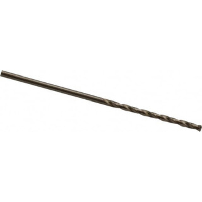 Precision Twist Drill #53 135 Cobalt Jobber Drill Oxide/Gold Finish, Right Hand Cut, Spiral Flute, Straight Shank, 1-7/8 OAL, Split Point 018353 – 78519915