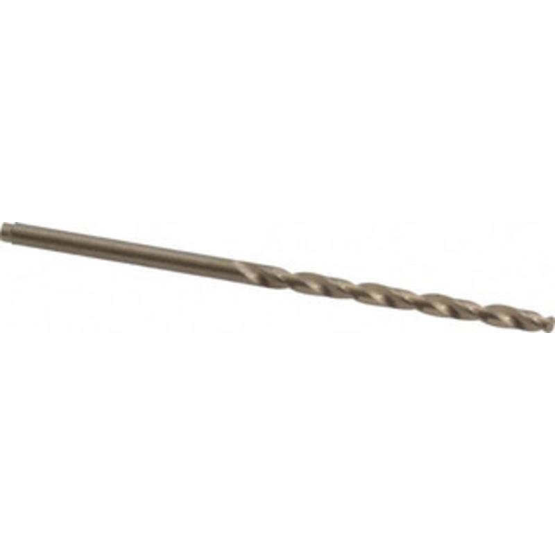 Cleveland Twist Drill #40 135 Cobalt Jobber Drill Oxide/Gold Finish, Right Hand Cut, Spiral Flute, Straight Shank, 2-3/8 OAL, Split Point C70173 – 74331380