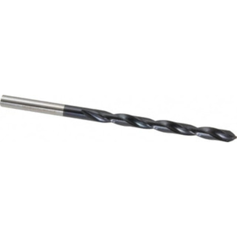 Hertel #11 135 Cobalt Jobber Drill TiAlN Finish, Right Hand Cut, Spiral Flute, Straight Shank, 3-1/2 OAL, Split Point 4140059 – 04140059