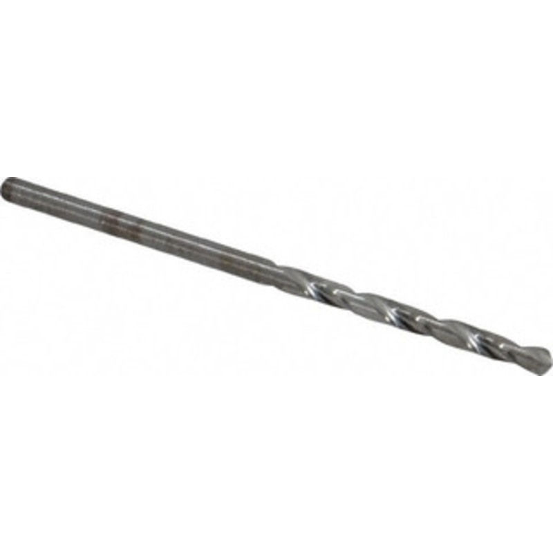 Hertel #43 118 Solid Carbide Jobber Drill Bright Finish, Right Hand Cut, Spiral Flute, Straight Shank, 2 OAL, Standard Point 79891941 – 79891941