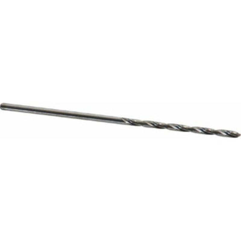 Hertel #56 118 Solid Carbide Jobber Drill Bright Finish, Right Hand Cut, Spiral Flute, Straight Shank, 1-1/2 OAL, Standard Point 79891768 – 79891768