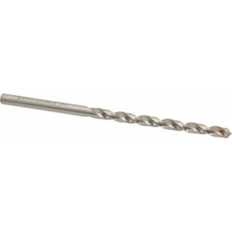 Precision Twist Drill #26 118 High Speed Steel Jobber Drill Bright Finish, Right Hand Cut, Spiral Flute, Straight Shank, 3 OAL, Standard Point 018526 – 78521242