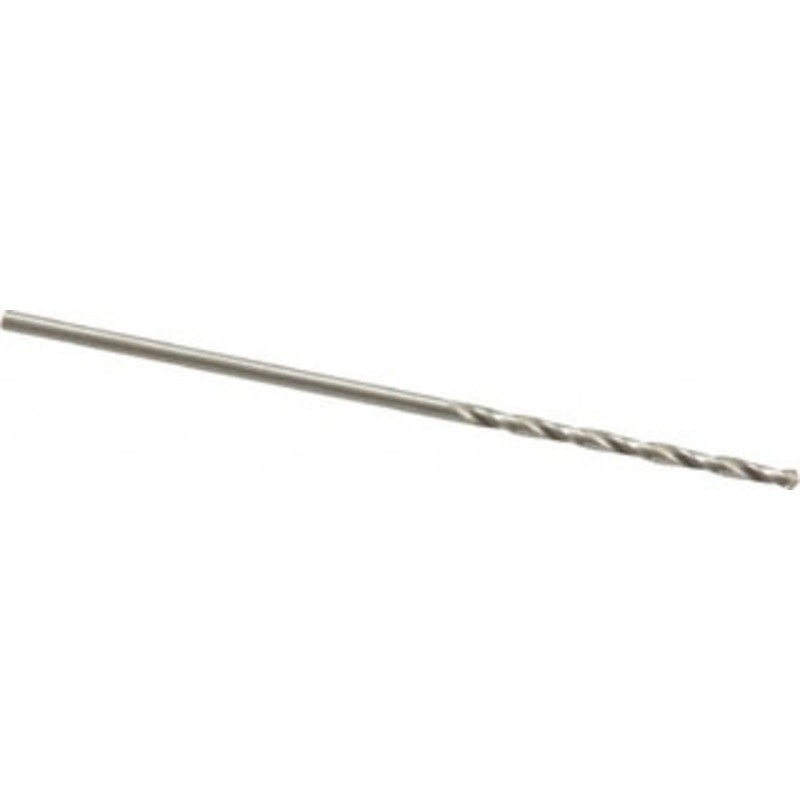 Precision Twist Drill #56 118 High Speed Steel Jobber Drill Bright Finish, Right Hand Cut, Spiral Flute, Straight Shank, 1-3/4 OAL, Standard Point 018656 – 78522349