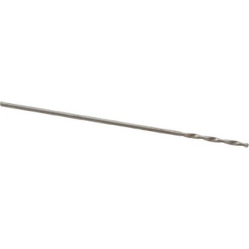 Value Collection #72 118 High Speed Steel Jobber Drill Bright Finish, Left Hand Cut, Spiral Flute, Straight Shank, 1-1/8 OAL, Standard Point 01228725 – 01228725
