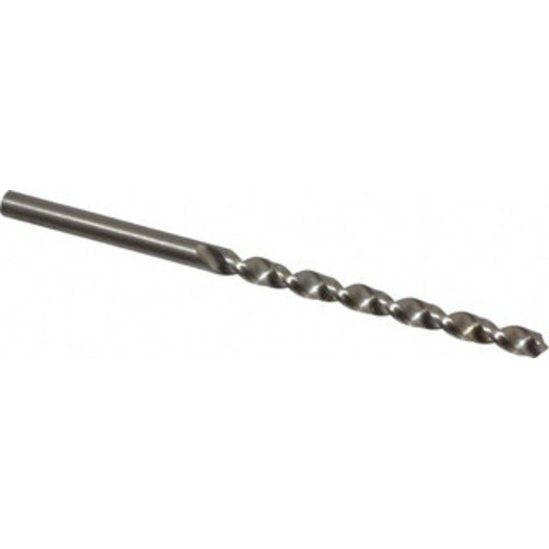 Cleveland Twist Drill #26 118 High Speed Steel Jobber Drill Bright Finish, Right Hand Cut, Spiral Flute, Straight Shank, 3 OAL, Standard Point C03005 – 63698260