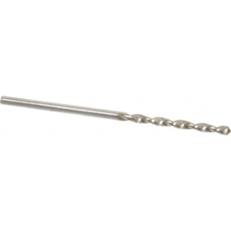 Cleveland Twist Drill #47 118 High Speed Steel Jobber Drill Bright Finish, Right Hand Cut, Spiral Flute, Straight Shank, 2 OAL, Standard Point C02955 – 63698476