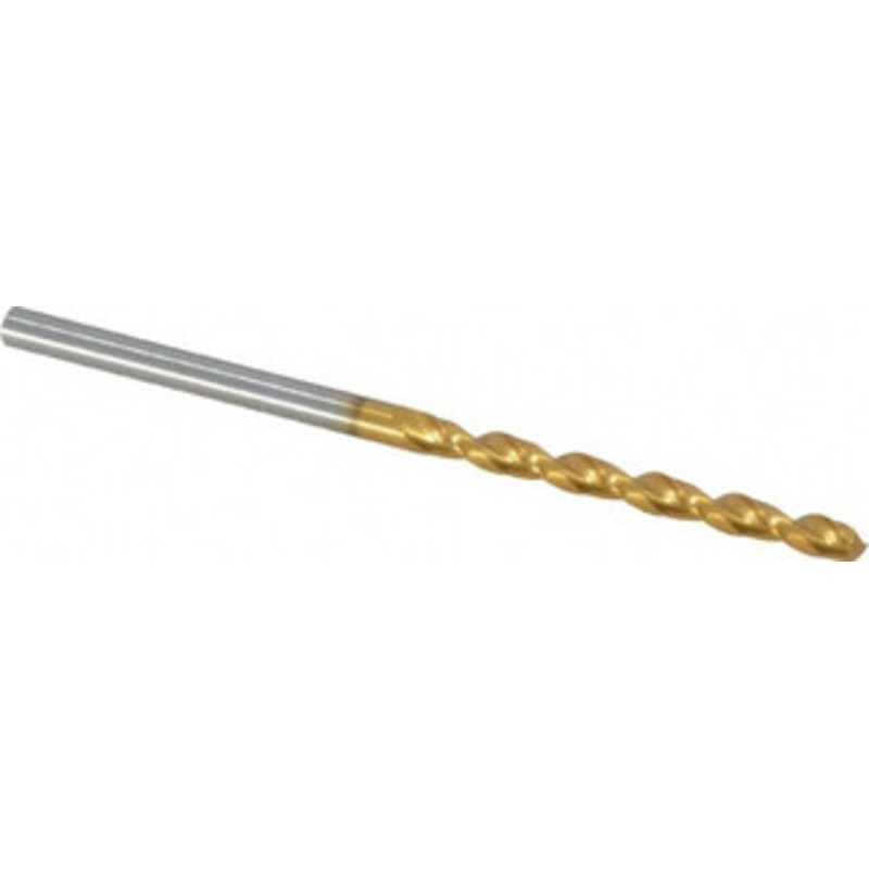 Guhring #33 130 Cobalt Jobber Drill TiN Finish, Right Hand Cut, Parabolic Flute, Straight Shank, 2-13/32 OAL, Standard Point 9006580028700 – 85754331