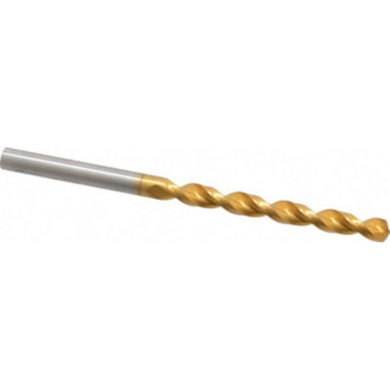 Guhring #8 130 High Speed Steel Jobber Drill TiN Finish, Right Hand Cut, Parabolic Flute, Straight Shank, 3-3/8 OAL, Standard Point 9006520050600 – 85751089