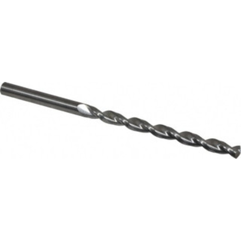 Guhring #9 130 Solid Carbide Jobber Drill Bright Finish, Right Hand Cut, Parabolic Flute, Straight Shank, 3-5/8 OAL, Standard Point 9026010049800 – 85795094