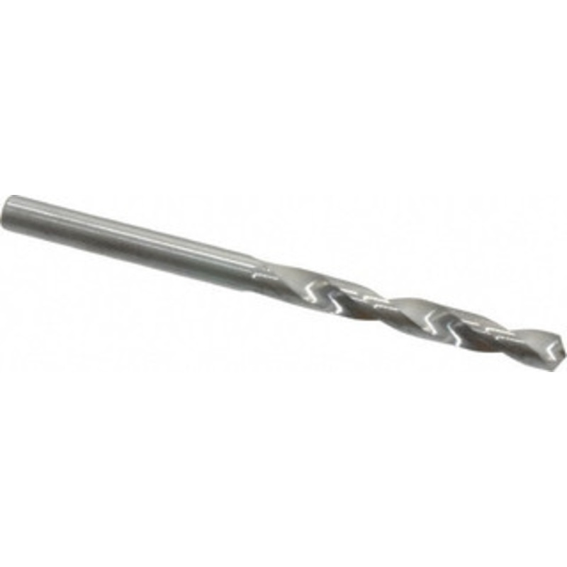 Hertel #20 118 Solid Carbide Jobber Drill Bright Finish, Right Hand Cut, Spiral Flute, Straight Shank, 2-1/2 OAL, Standard Point 79892238 – 79892238