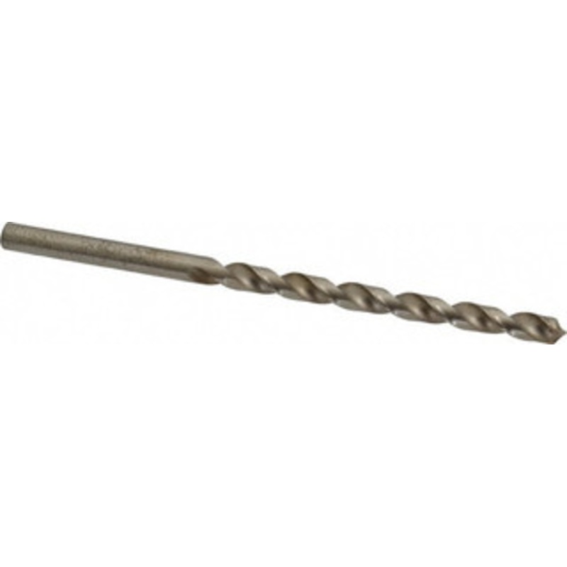Precision Twist Drill #19 118 High Speed Steel Jobber Drill Bright Finish, Right Hand Cut, Spiral Flute, Straight Shank, 3-1/4 OAL, Standard Point 018519 – 78521176