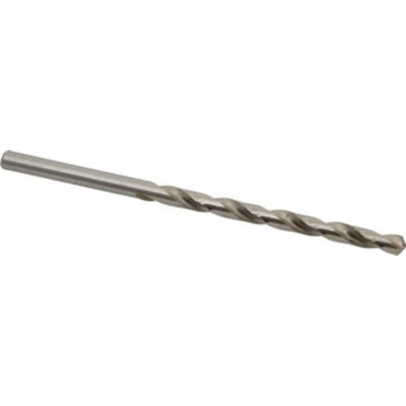 Precision Twist Drill #22 118 High Speed Steel Jobber Drill Bright Finish, Right Hand Cut, Spiral Flute, Straight Shank, 3-1/8 OAL, Standard Point 018622 – 78522000