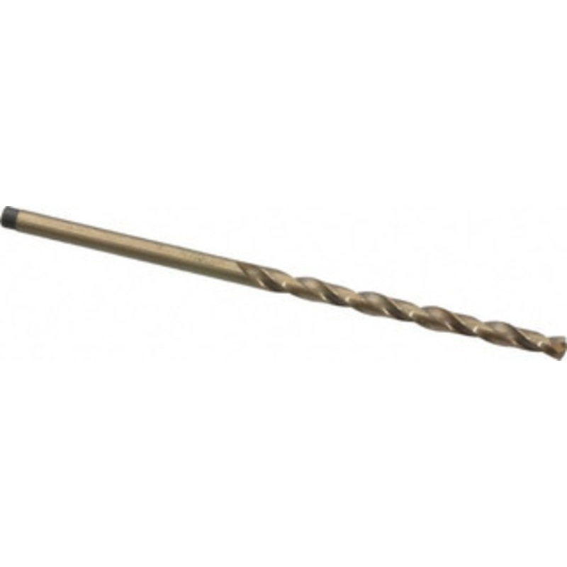 Precision Twist Drill #35 135 Cobalt Jobber Drill Oxide/Gold Finish, Right Hand Cut, Spiral Flute, Straight Shank, 2-5/8 OAL, Split Point 018335 – 78519733