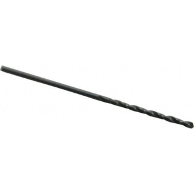 Precision Twist Drill #53 118 High Speed Steel Jobber Drill Oxide Finish, Right Hand Cut, Spiral Flute, Straight Shank, 1-7/8 OAL, Standard Point 018053 – 78518073