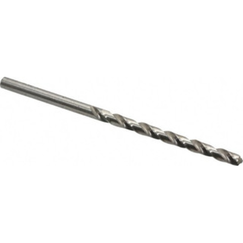 Cleveland Twist Drill #27 118 High Speed Steel Jobber Drill Bright Finish, Right Hand Cut, Spiral Flute, Straight Shank, 3 OAL, Standard Point C72127 – 63693279