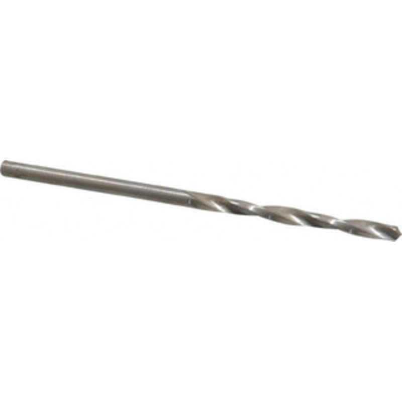Cleveland Twist Drill #42 118 High Speed Steel Jobber Drill Bright Finish, Right Hand Cut, Spiral Flute, Straight Shank, 2-1/4 OAL, Standard Point C03505 – 63701429