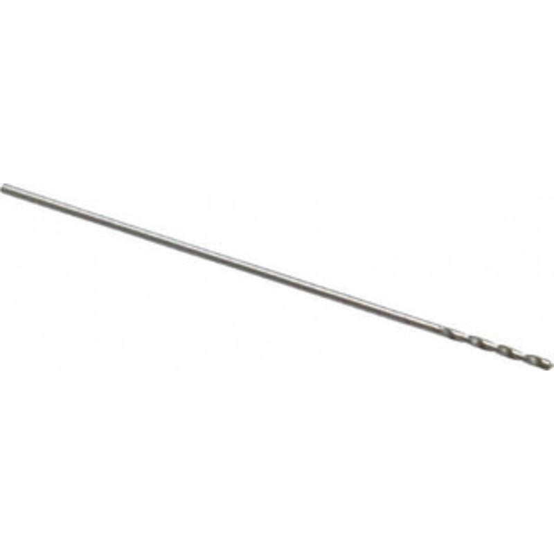 Cleveland Twist Drill #79 118 High Speed Steel Jobber Drill Bright Finish, Right Hand Cut, Spiral Flute, Straight Shank, 3/4 OAL, Standard Point C02883 – 63698799