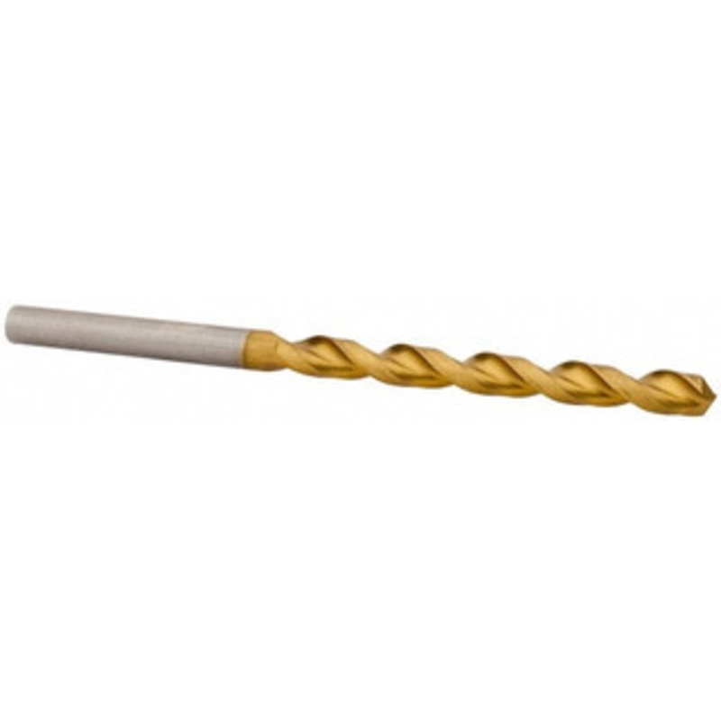Guhring #12 130 Cobalt Jobber Drill TiN Finish, Right Hand Cut, Parabolic Flute, Straight Shank, 3-3/8 OAL, Standard Point 9006580048000 – 85754125