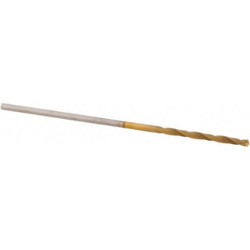 Guhring #68 118 High Speed Steel Jobber Drill TiN Finish, Right Hand Cut, Spiral Flute, Straight Shank, 30mm OAL, Standard Point 9006510007900 – 62486824