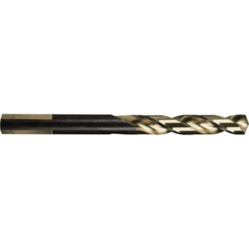 Hertel #1 137 High Speed Steel Jobber Drill Oxide/Gold Finish, Right Hand Cut, Spiral Flute, 3-7/8 OAL, Split Point H95006100 – 91049403