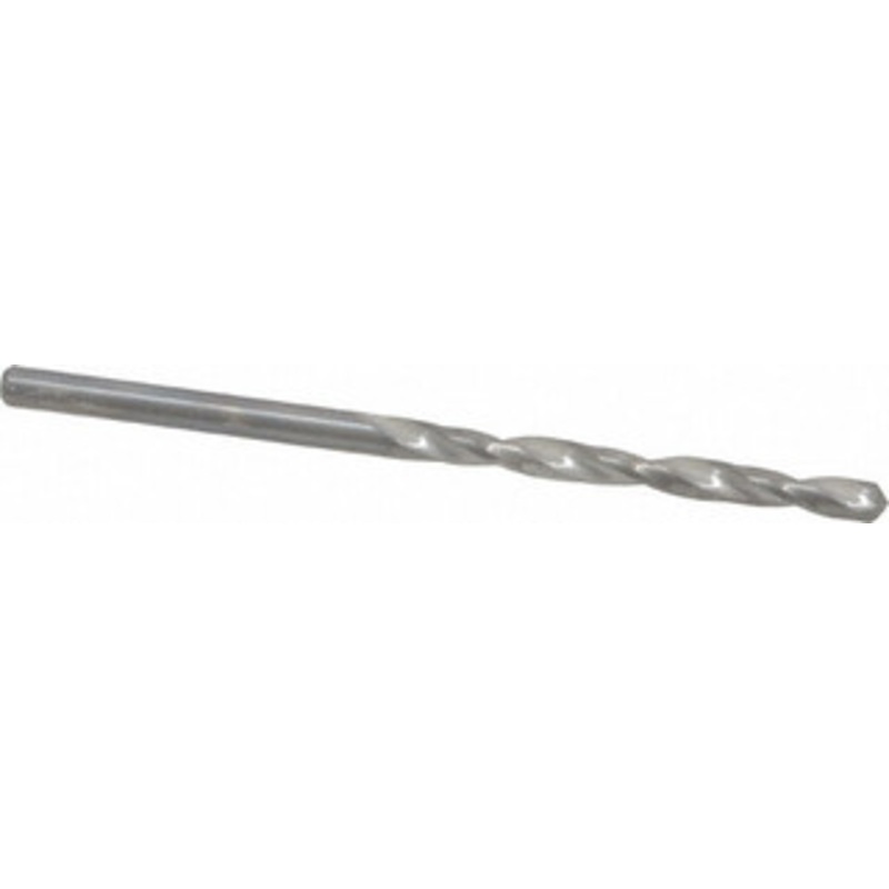 Hertel #35 118 Solid Carbide Jobber Drill Bright Finish, Right Hand Cut, Spiral Flute, Straight Shank, 2-1/4 OAL, Standard Point 79892055 – 79892055