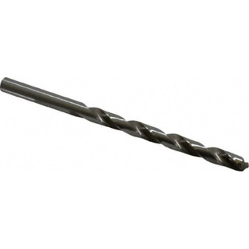 Precision Twist Drill #1 118 High Speed Steel Jobber Drill Bright Finish, Right Hand Cut, Spiral Flute, Straight Shank, 3-7/8 OAL, Standard Point 018601 – 78521796