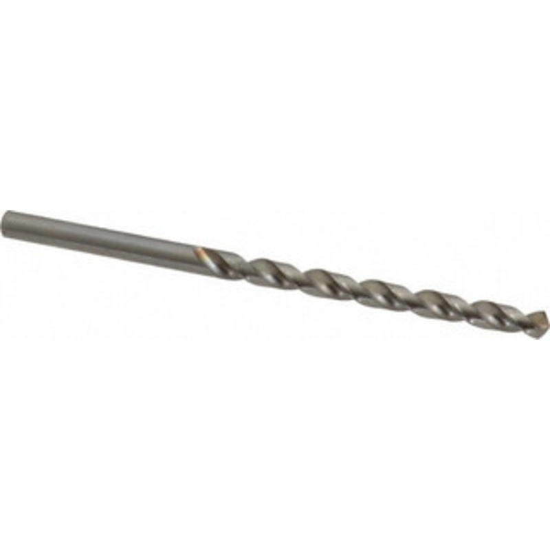 Precision Twist Drill #22 118 High Speed Steel Jobber Drill Bright Finish, Right Hand Cut, Spiral Flute, Straight Shank, 3-1/8 OAL, Standard Point 018522 – 78521200