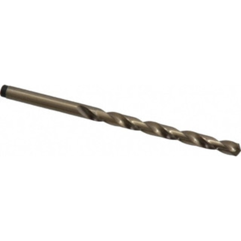 Precision Twist Drill #7 135 Cobalt Jobber Drill Oxide/Gold Finish, Right Hand Cut, Spiral Flute, Straight Shank, 3-5/8 OAL, Split Point 018307 – 78519451