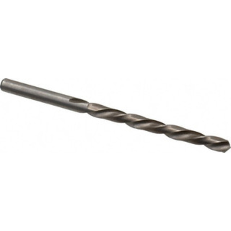 Value Collection #1 118 High Speed Steel Jobber Drill Bright Finish, Left Hand Cut, Spiral Flute, Straight Shank, 3-7/8 OAL, Standard Point 01228014 – 01228014