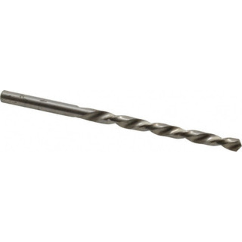 Value Collection #18 118 High Speed Steel Jobber Drill Bright Finish, Left Hand Cut, Spiral Flute, Straight Shank, 3-1/4 OAL, Standard Point 01228188 – 01228188
