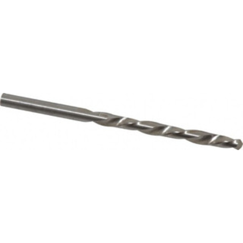 Value Collection #5 118 High Speed Steel Jobber Drill Bright Finish, Left Hand Cut, Spiral Flute, Straight Shank, 3-3/4 OAL, Standard Point 01228055 – 01228055