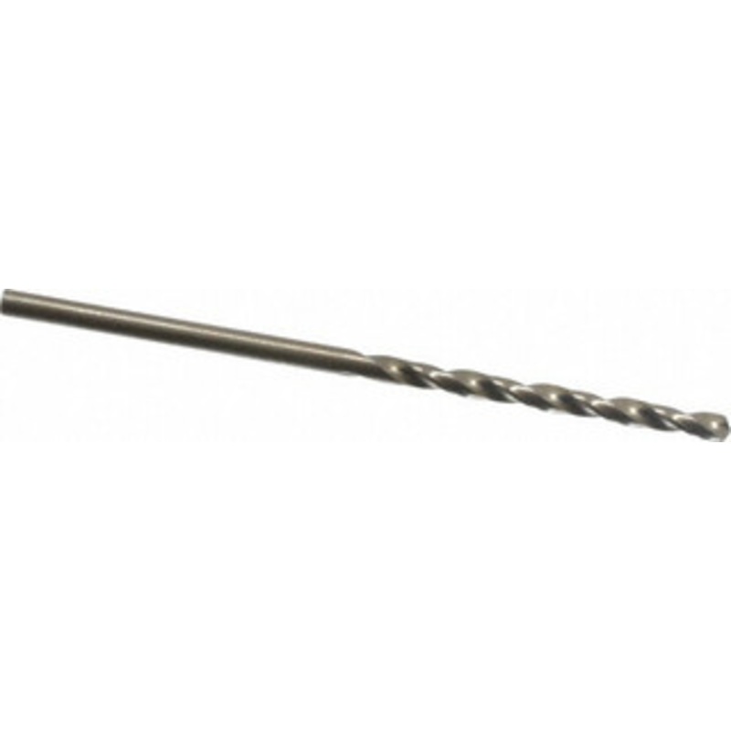 Cleveland Twist Drill #48 135 Cobalt Jobber Drill Oxide/Gold Finish, Right Hand Cut, Spiral Flute, Straight Shank, 2 OAL, Split Point C70181 – 74331463