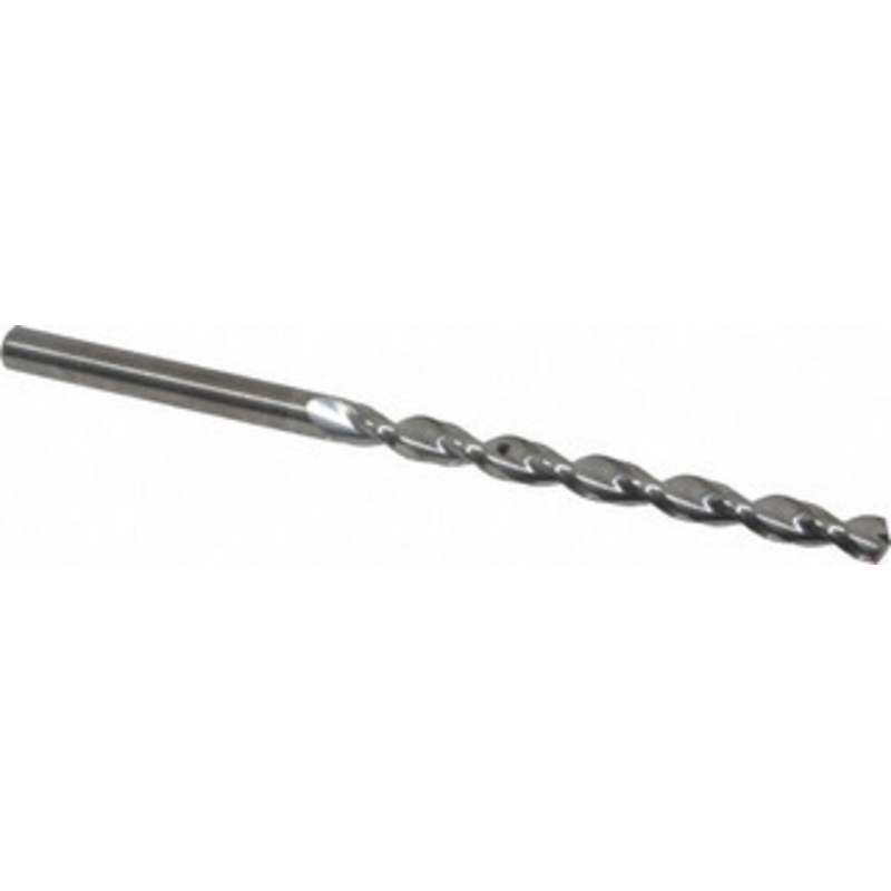 Guhring #18 130 Solid Carbide Jobber Drill Bright Finish, Right Hand Cut, Parabolic Flute, Straight Shank, 82.55mm OAL, Standard Point 9026010043000 – 85795185
