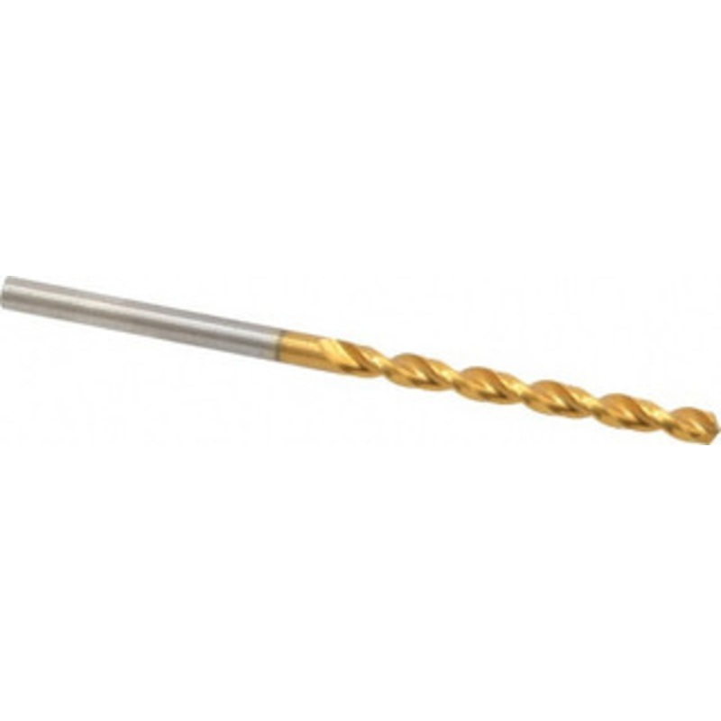 Guhring #31 130 Cobalt Jobber Drill TiN Finish, Right Hand Cut, Parabolic Flute, Straight Shank, 2-9/16 OAL, Standard Point 9006580030500 – 85754315