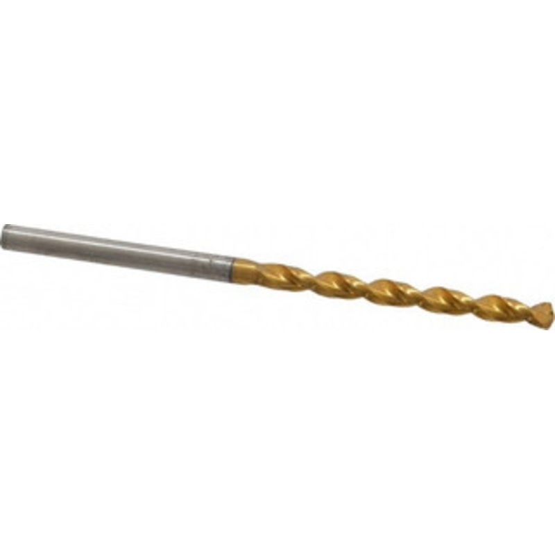 Guhring #31 130 High Speed Steel Jobber Drill TiN Finish, Right Hand Cut, Parabolic Flute, Straight Shank, 2-9/16 OAL, Standard Point 9006520030500 – 85751311