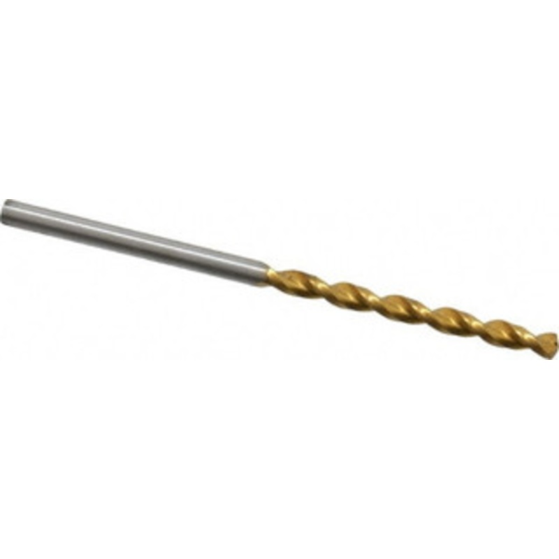 Guhring #35 130 Cobalt Jobber Drill TiN Finish, Right Hand Cut, Parabolic Flute, Straight Shank, 2-13/32 OAL, Standard Point 9006580027900 – 06826739