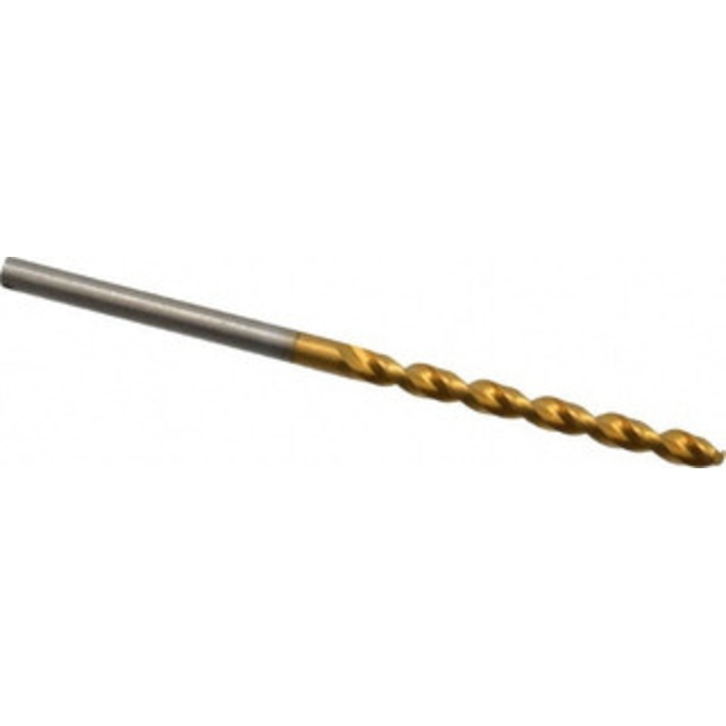 Guhring #38 130 High Speed Steel Jobber Drill TiN Finish, Right Hand Cut, Parabolic Flute, Straight Shank, 2-1/4 OAL, Standard Point 9006520025800 – 85751386