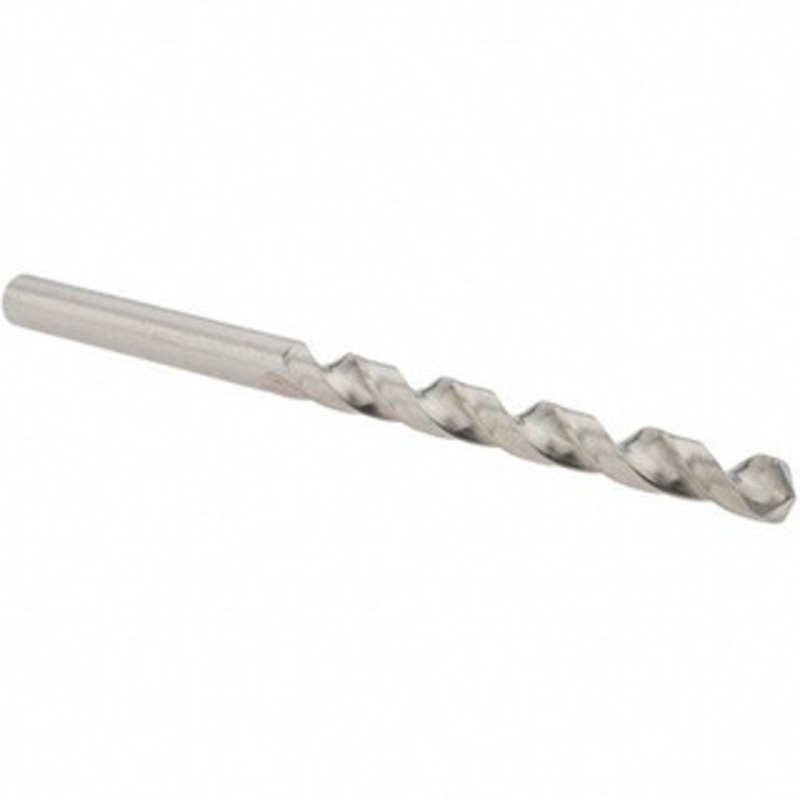 Guhring #4 118 Cobalt Jobber Drill Bright Finish, Right Hand Cut, Spiral Flute, Straight Shank, Four Facet, Split Point 9055230053100 – 55076186