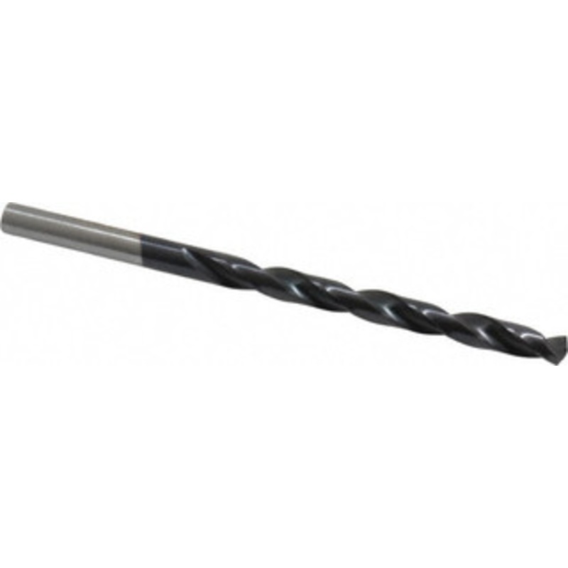 Hertel #3 135 High Speed Steel Jobber Drill TiAlN Finish, Right Hand Cut, Spiral Flute, Straight Shank, 3-3/4 OAL, Split Point 66692898 – 66692898