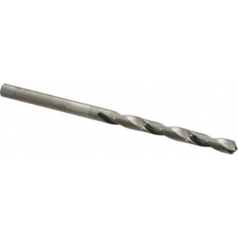 Hertel #30 118 Solid Carbide Jobber Drill Bright Finish, Right Hand Cut, Spiral Flute, Straight Shank, 2-1/4 OAL, Standard Point 79892113 – 79892113